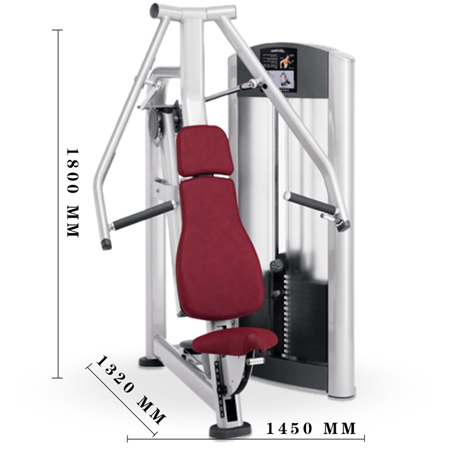 8001坐式胸肌推舉訓練器